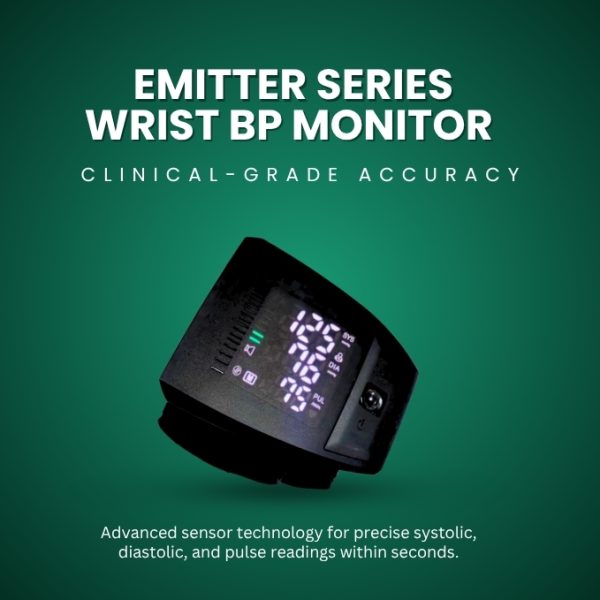 The Emitter Series Wrist Blood Pressure Monitor - Image 2