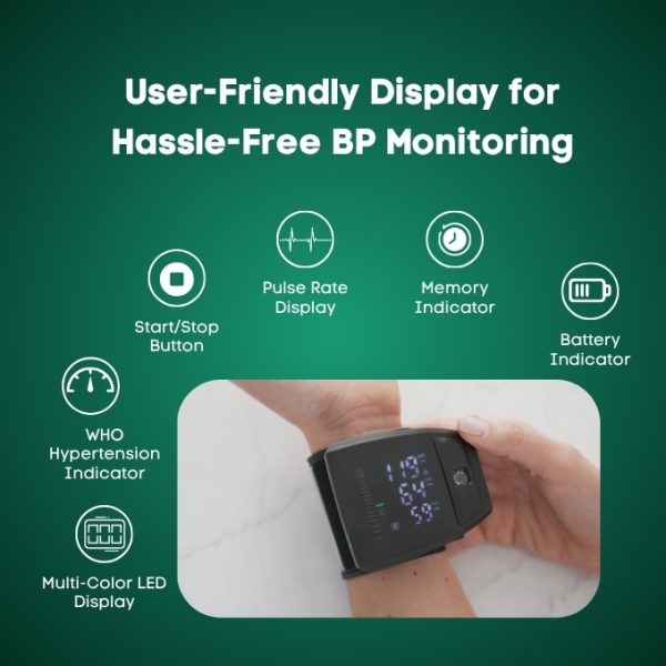 The Emitter Series Wrist Blood Pressure Monitor - Image 6